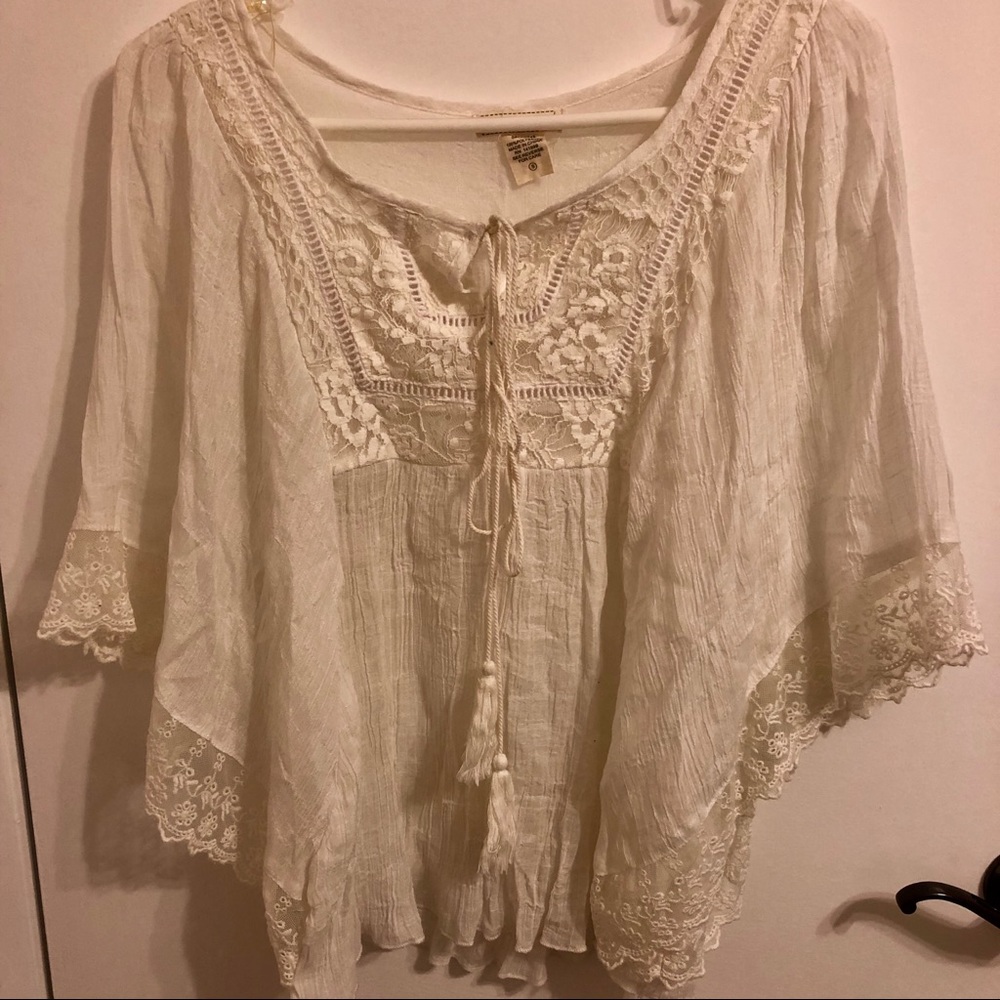 Lace Boho Top